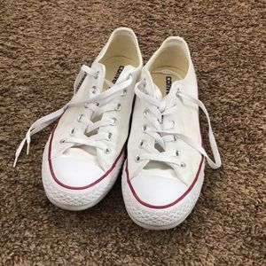 White Converse Shoes